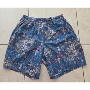 Lululemon Pace Breaker Shorts Men’s XL Colorful Abstract Limited Linerless